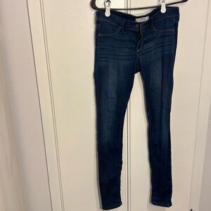 Hollister Dark wash denim jegging jean